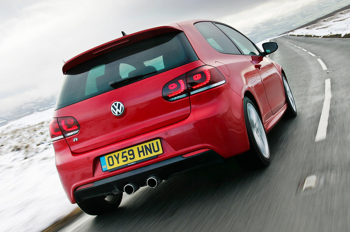 Volkswagen Golf R rear