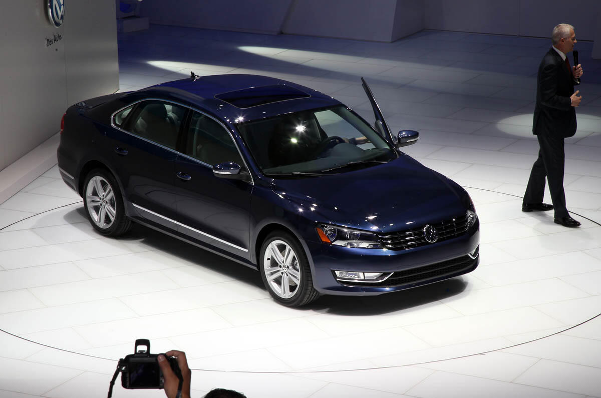 Detroit motor show: VW Passat US-spec