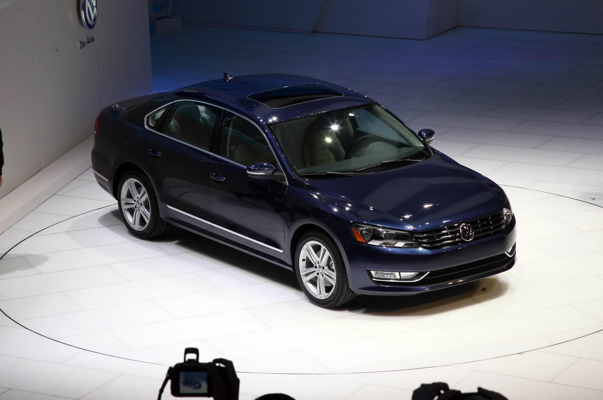 Detroit motor show: VW Passat US-spec