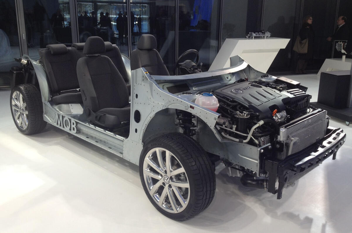 New Golf's underpinnings uncovered