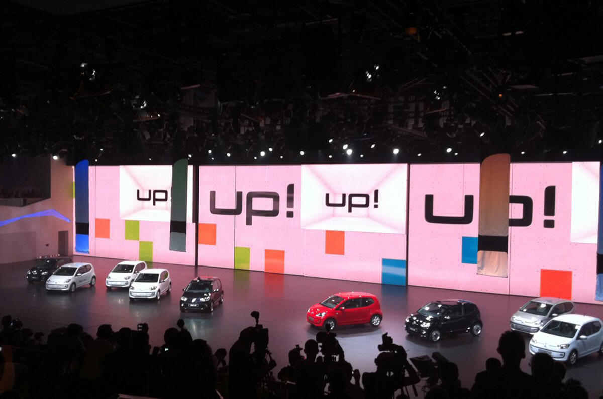no title Frankfurt show - VW Up unveiled