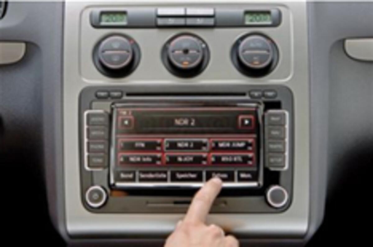 All VWs to get touch-screen interface