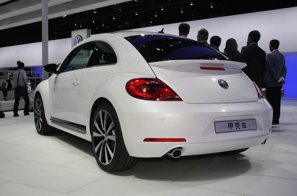 no title Shanghai motor show: VW Beetle