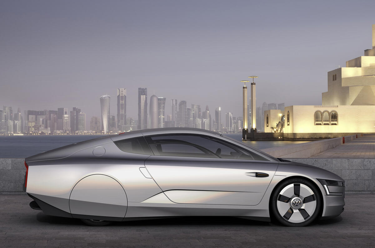 no title VW reveals new 300mpg coupe