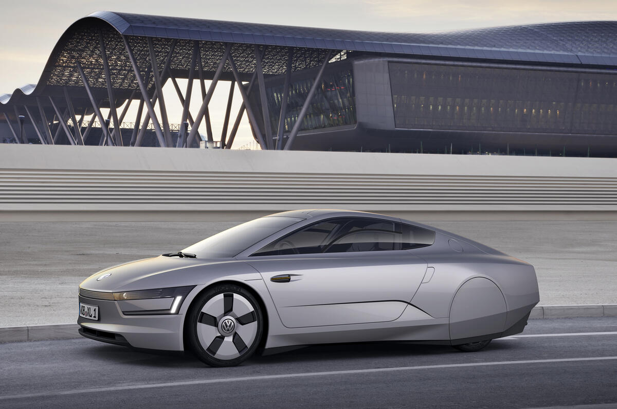 no title VW reveals new 300mpg coupe