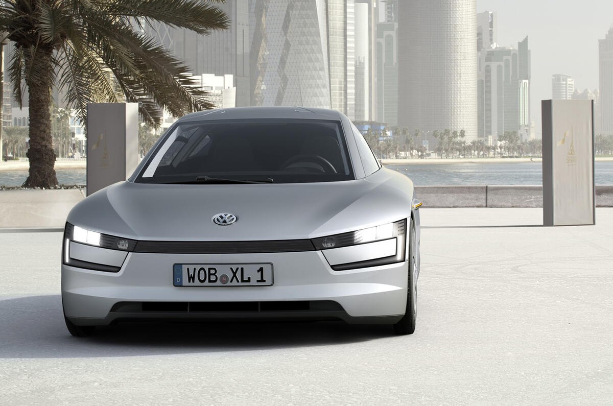 no title VW reveals new 300mpg coupe
