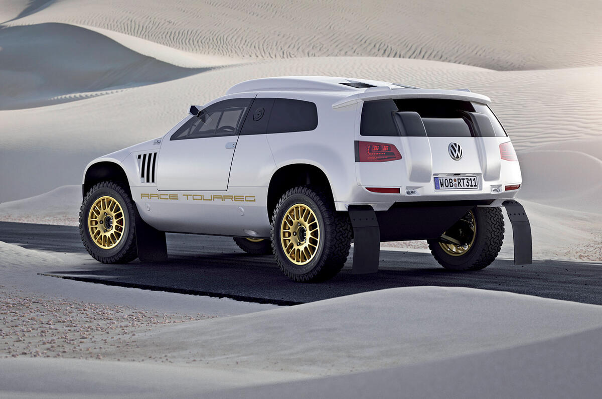 Volkswagen Race Touareg ボディ VW Race Touareg for the road | Autocar