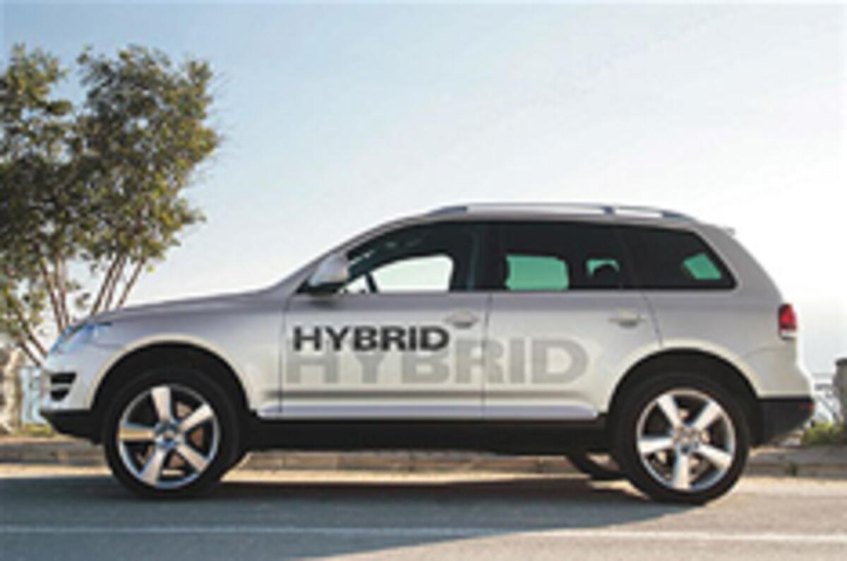 New hybrid VW Touareg