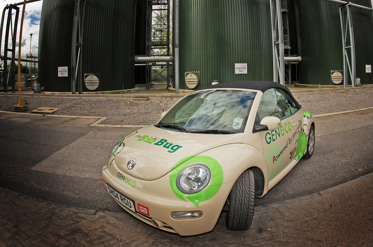 no title Human waste-powered Beetle