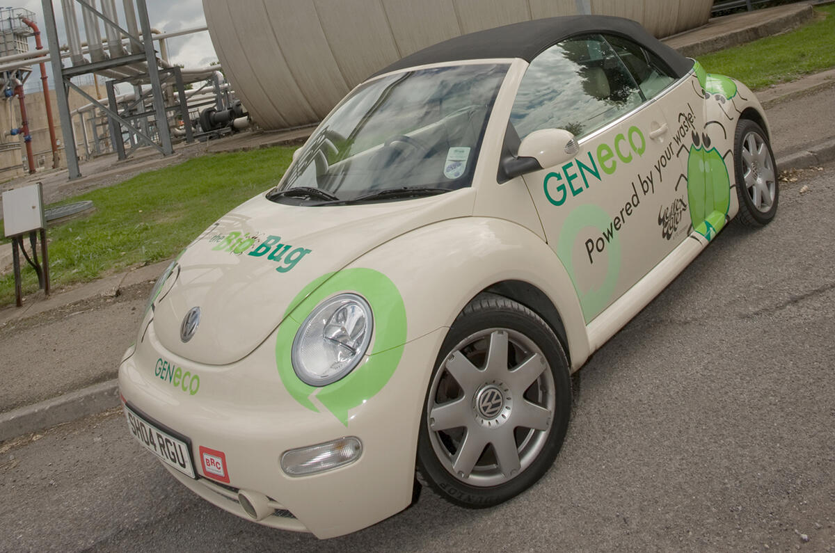 no title Human waste-powered Beetle