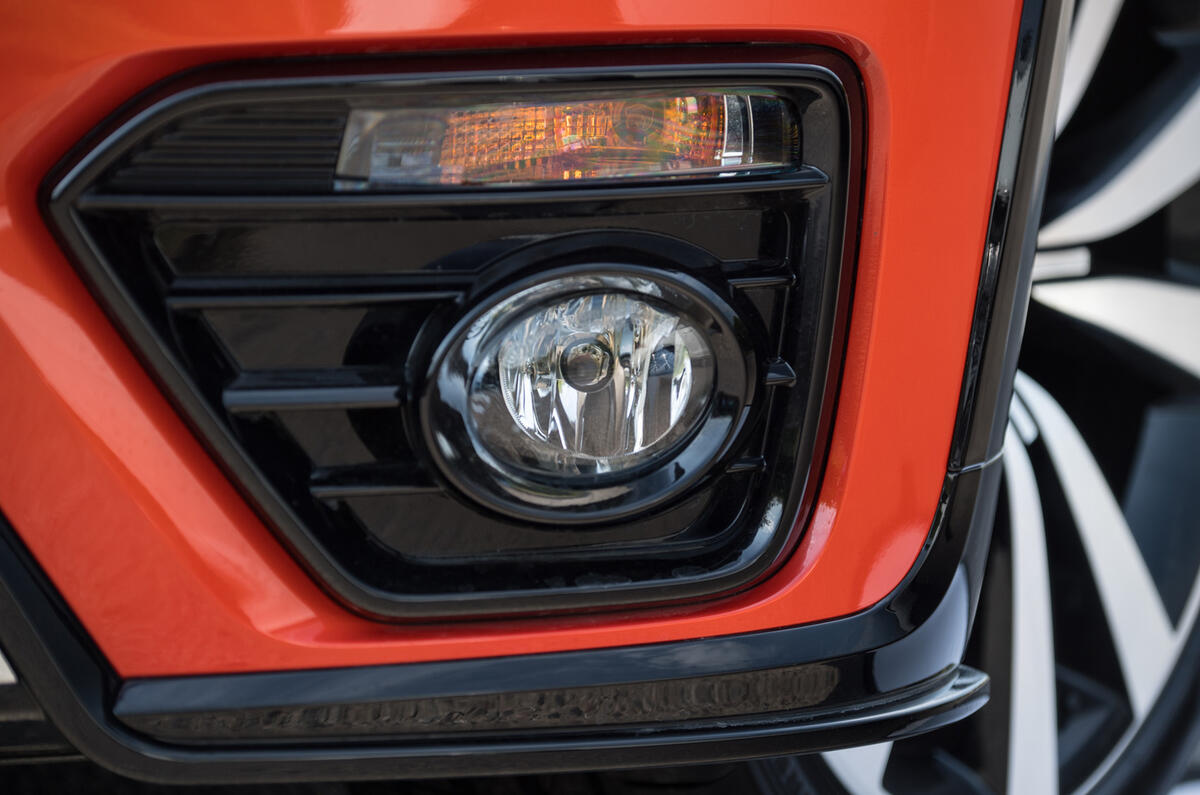 Volkswagen Beetle front foglights