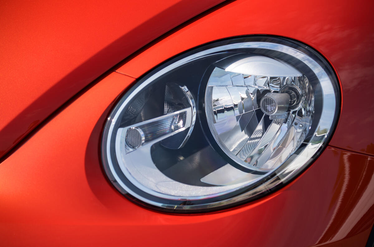 Volkswagen Beetle headlights