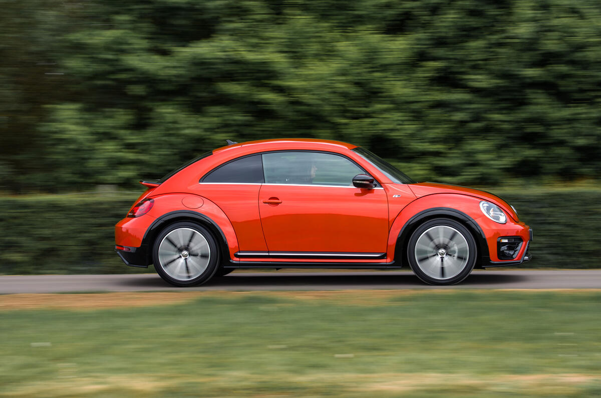 Volkswagen Beetle side profile