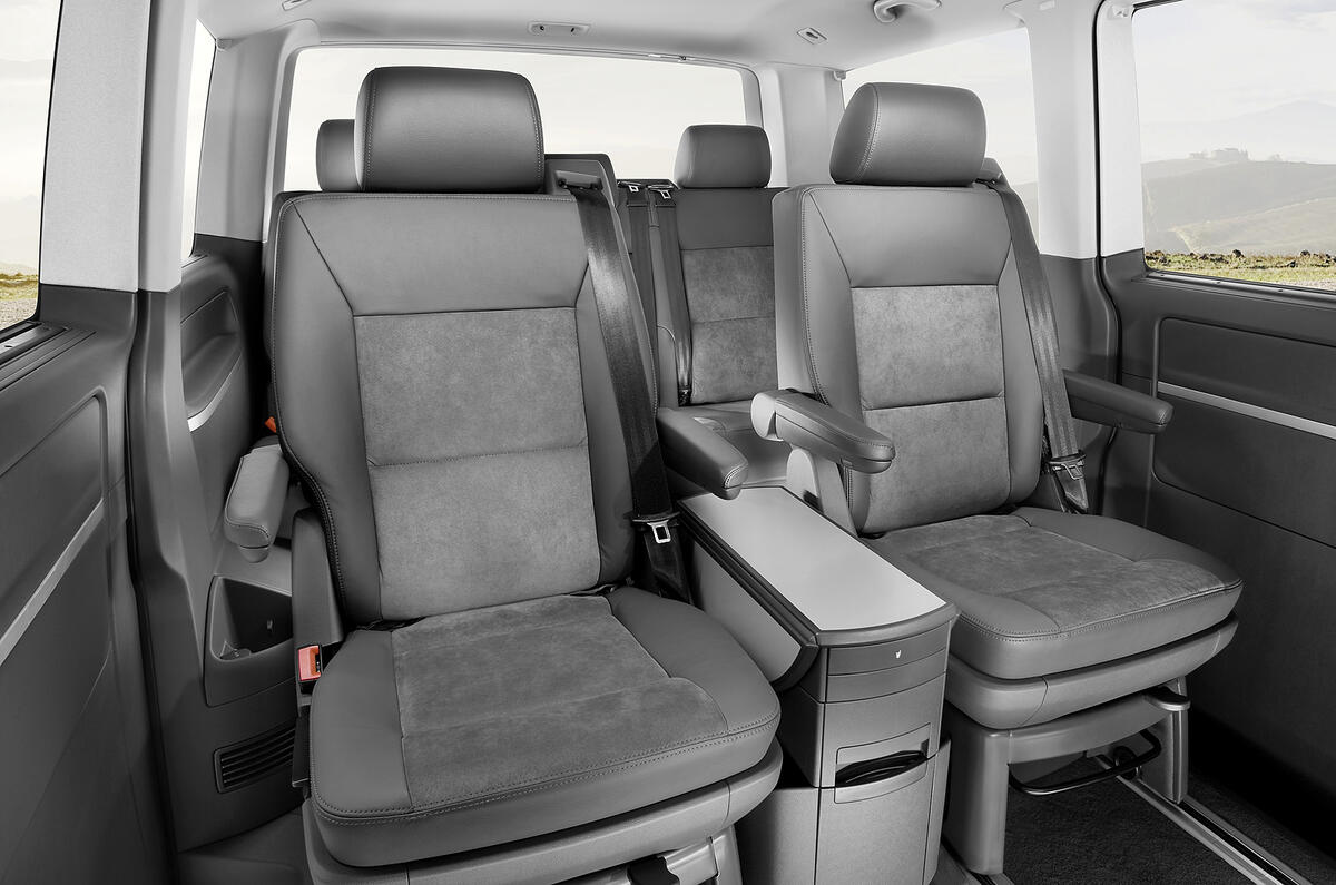 Volkswagen Caravelle airline seats