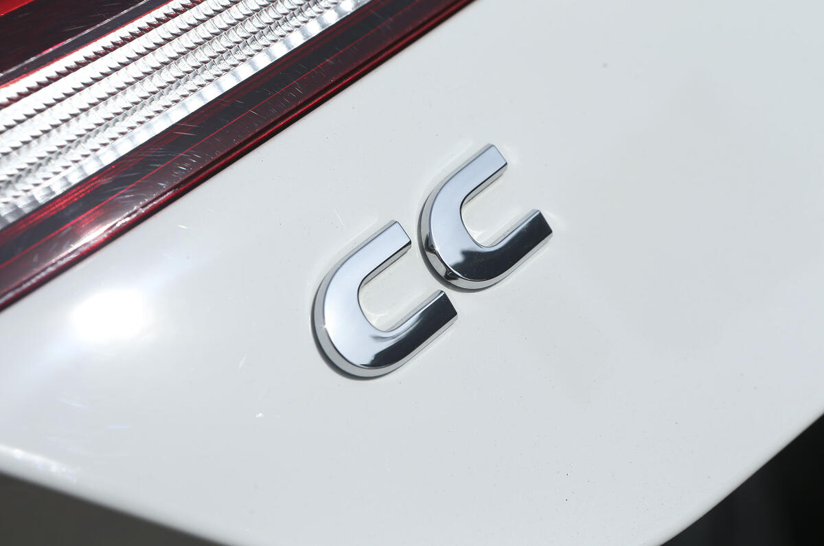Volkswagen CC badging