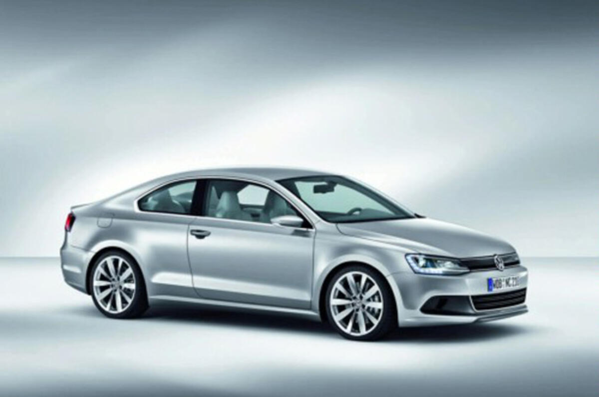 VW hybrid coupe leaks out