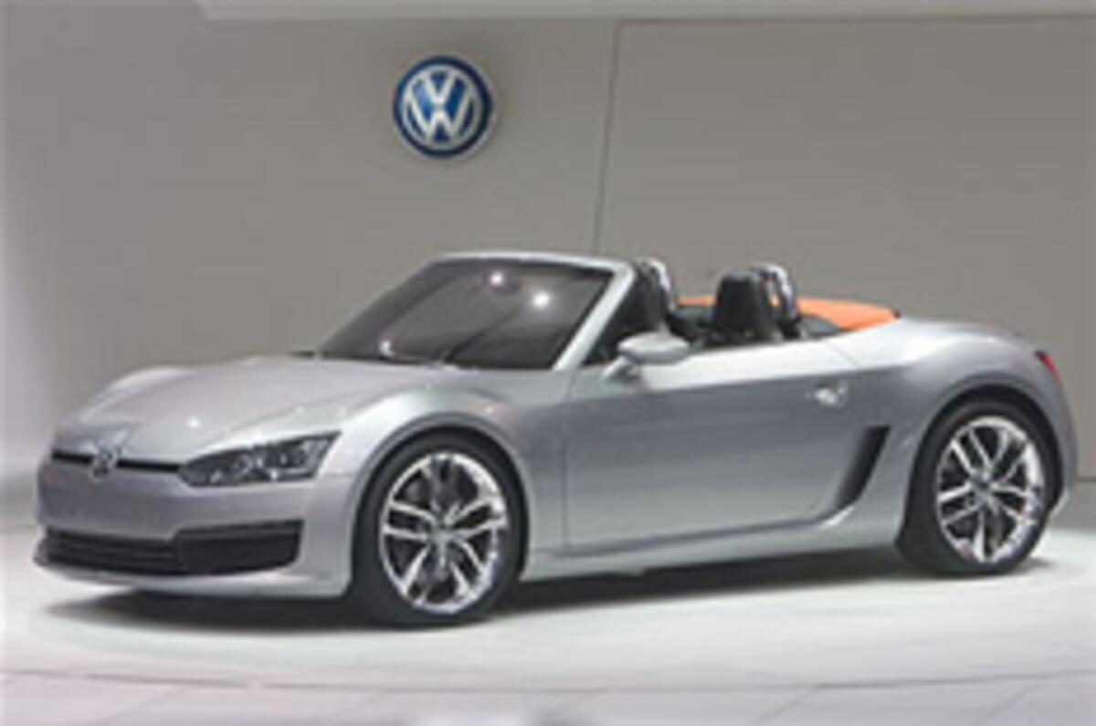 Unveiled: VW BlueSport roadster