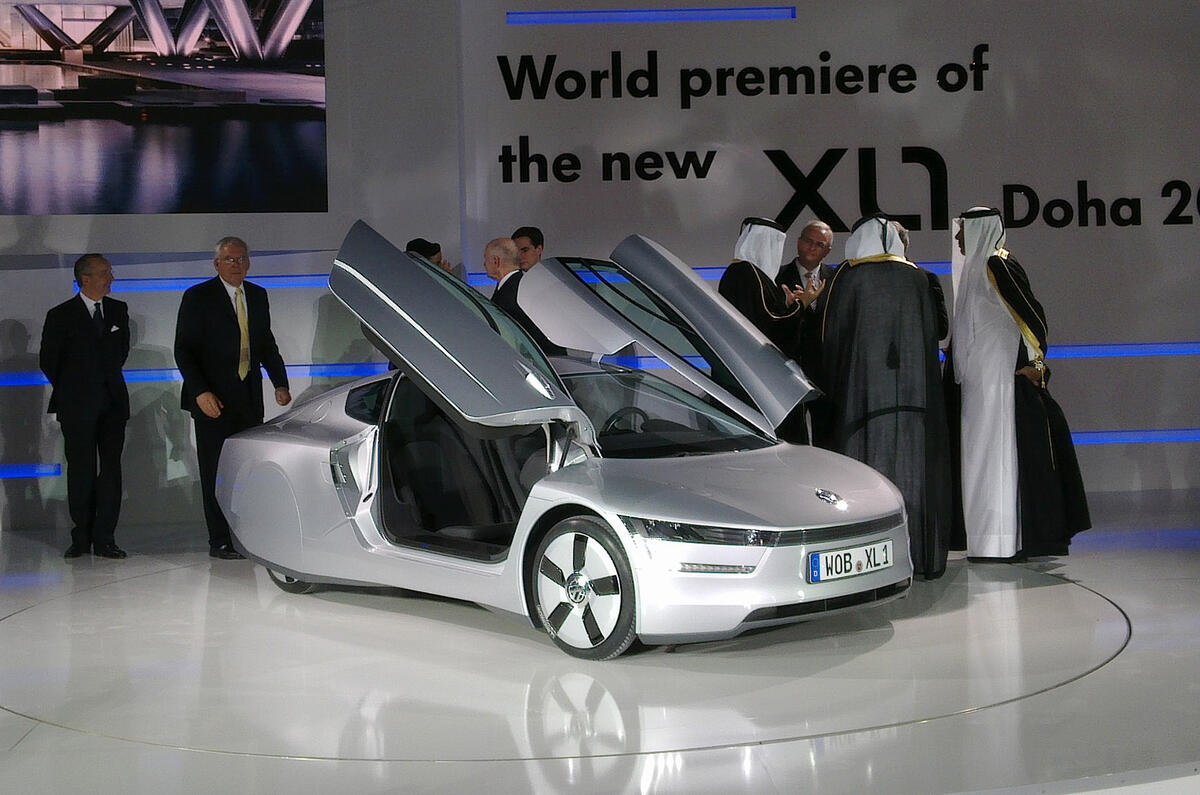 no title VW reveals new 300mpg coupe