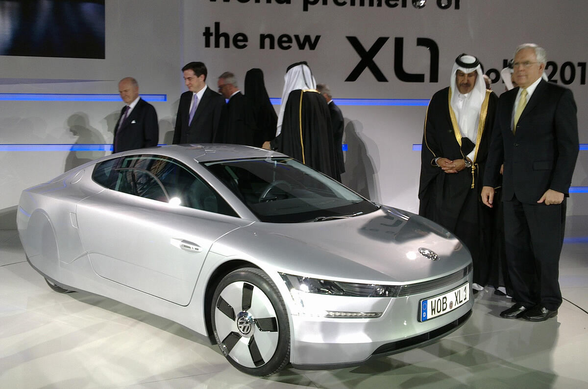 no title VW reveals new 300mpg coupe