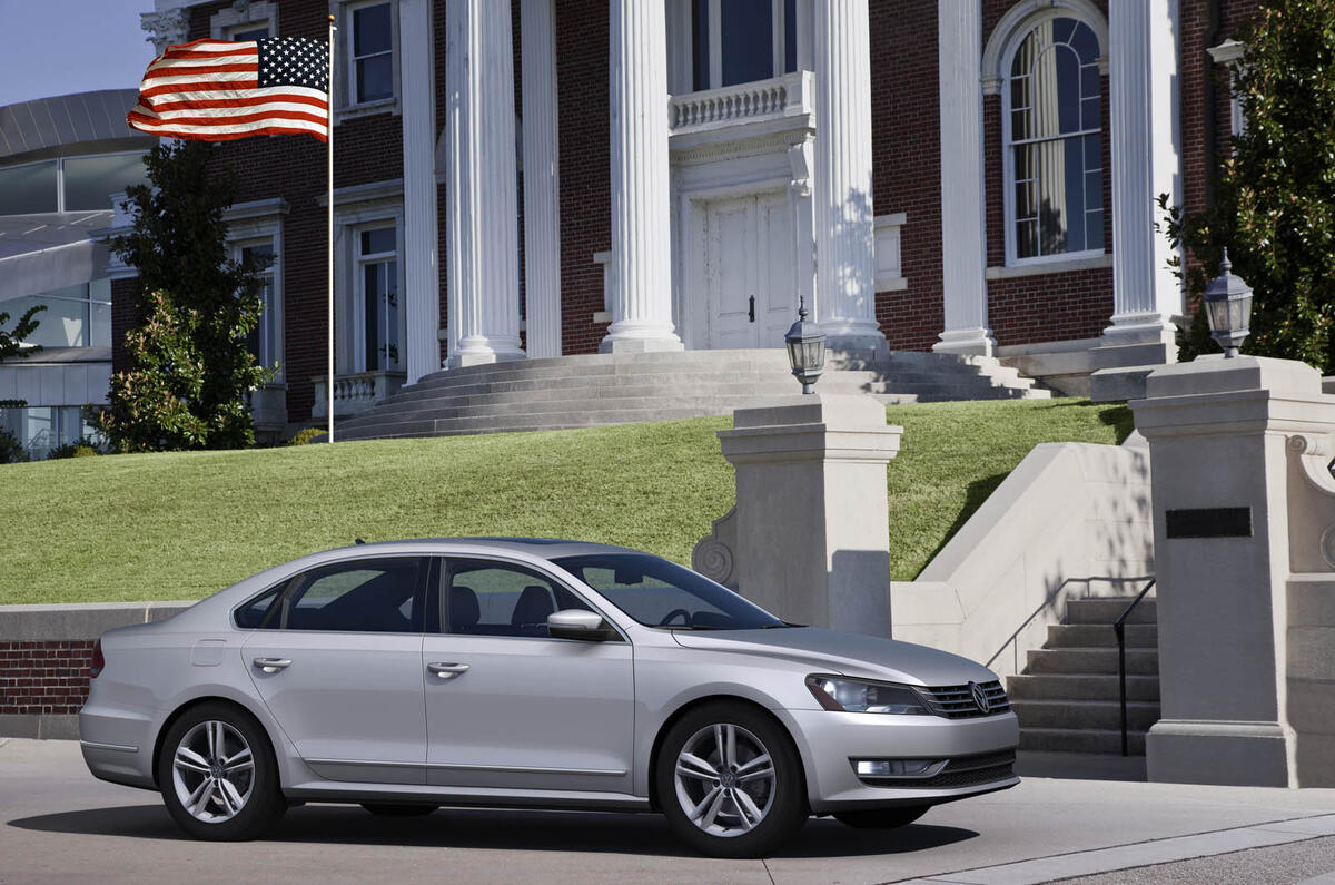 Detroit motor show: VW Passat US-spec
