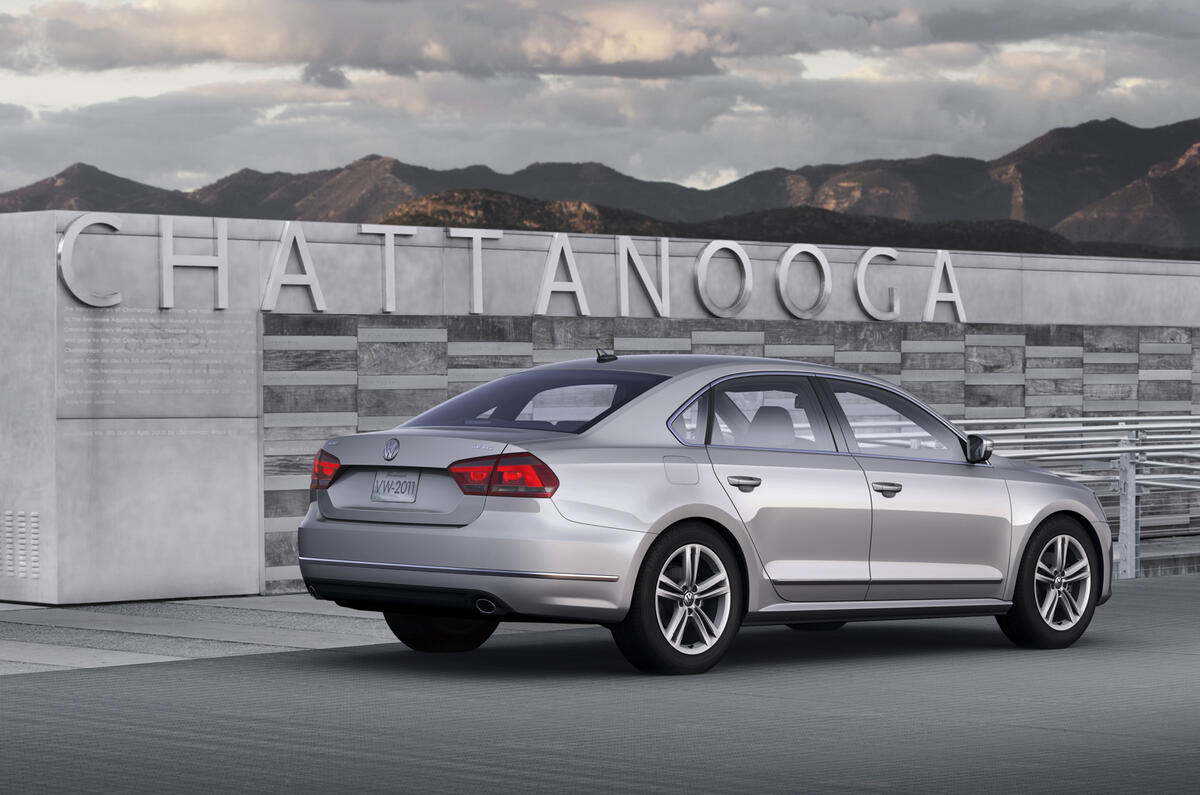 Detroit motor show: VW Passat US-spec