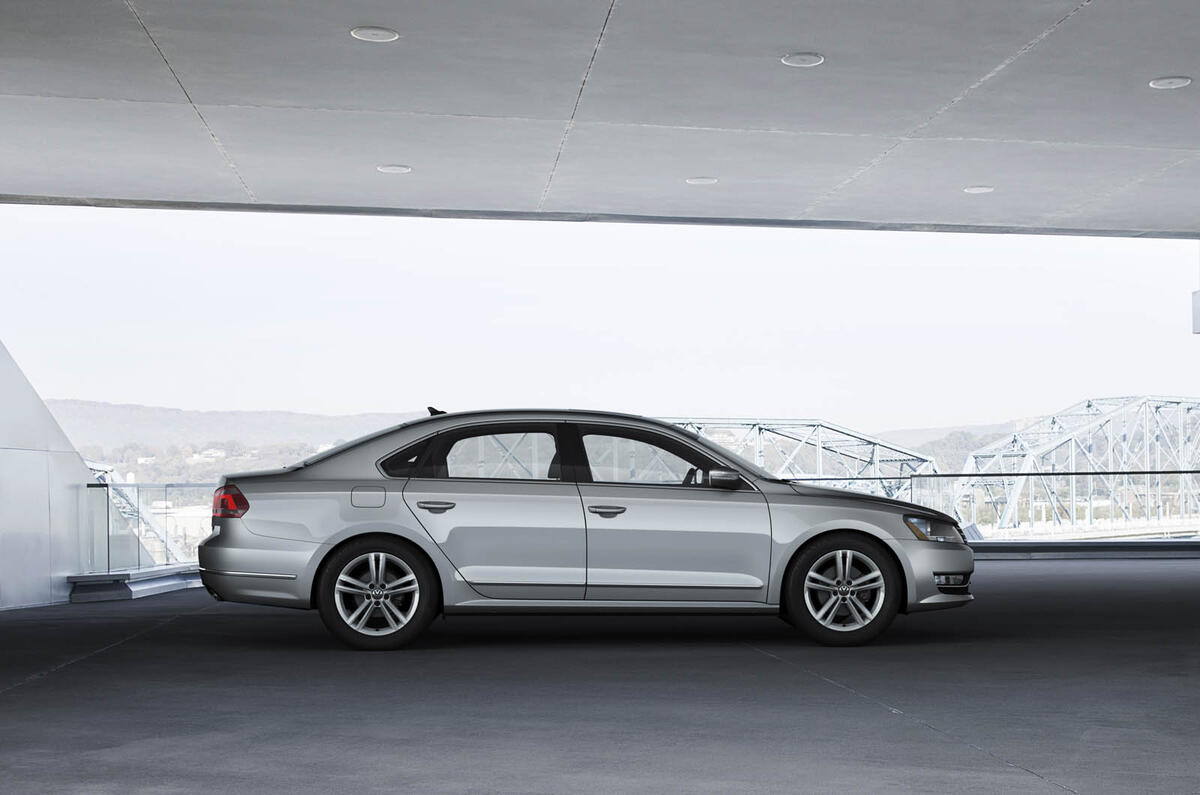 Detroit motor show: VW Passat US-spec