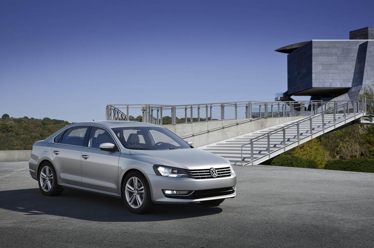 Detroit motor show: VW Passat US-spec