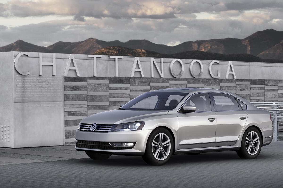Detroit motor show: VW Passat US-spec