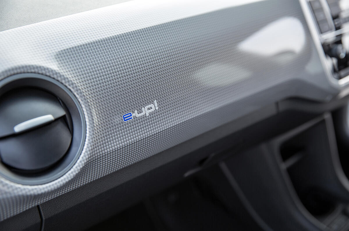 Volkswagen e-Up air vents
