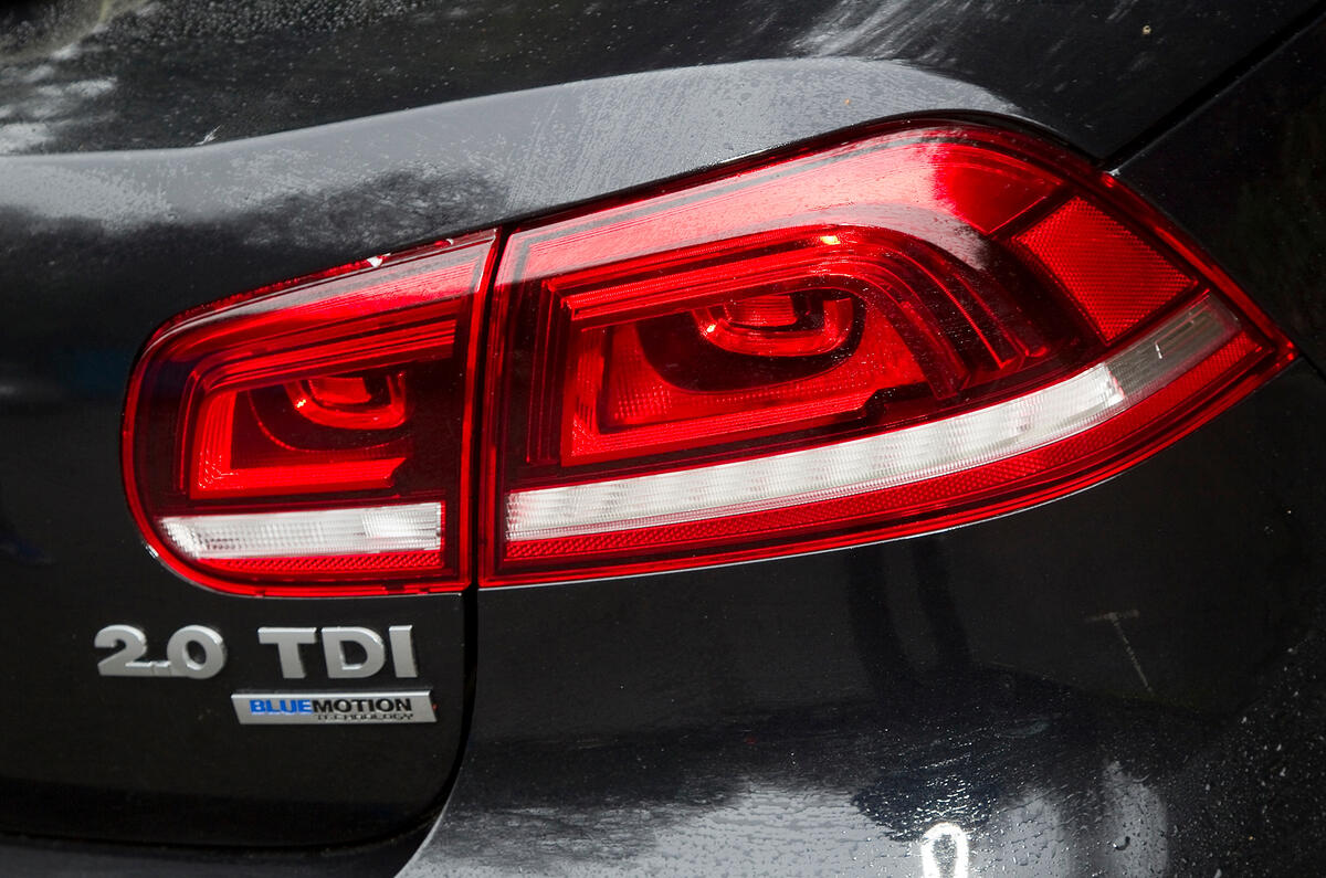 Volkswagen Eos rear lights
