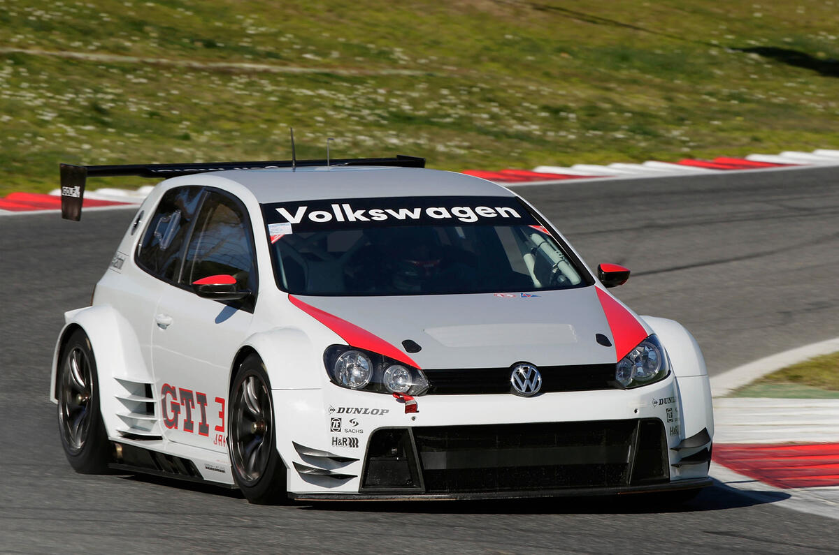 VW's new 434bhp Golf racer