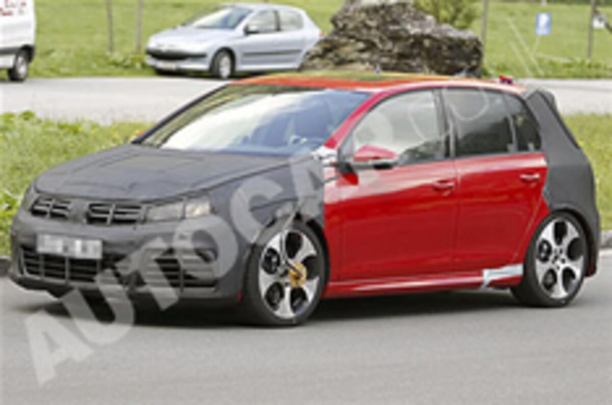 Golf R20 spy shots