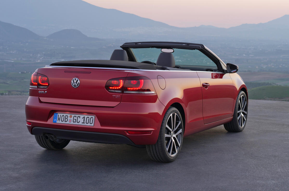 no title Geneva motor show: VW Golf cabrio