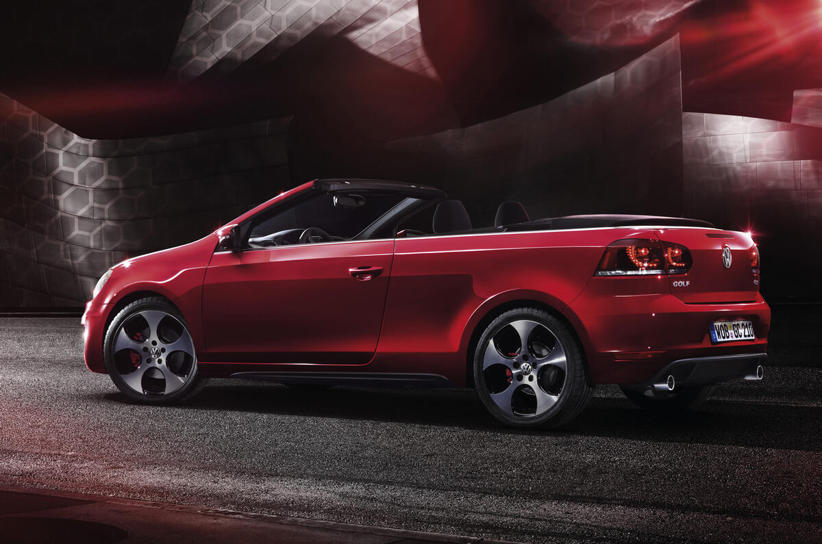 Geneva: VW Golf GTI cabrio