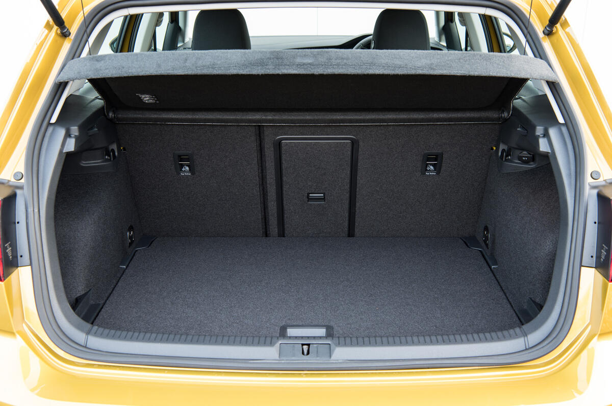 Volkswagen Golf boot space