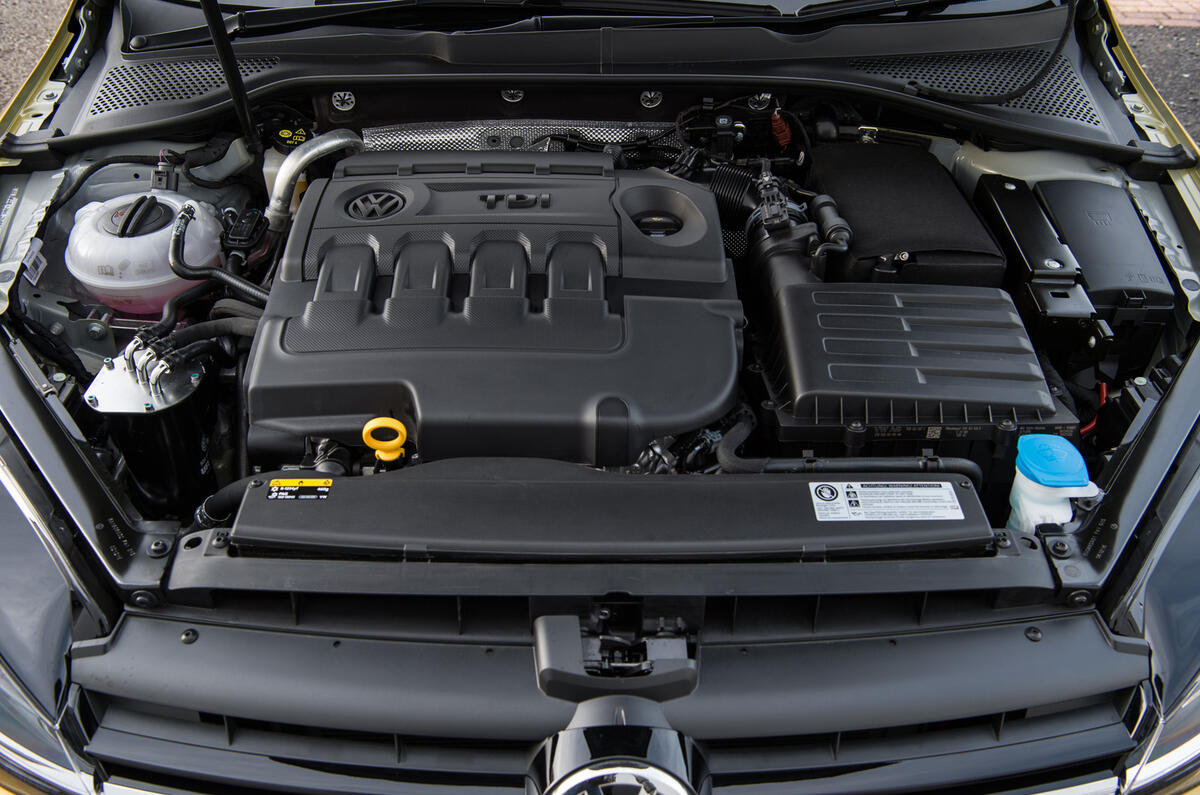2.0-litre Volkswagen Golf diesel engine