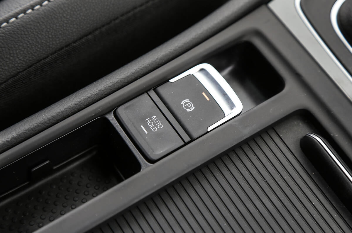 Volkswagen Golf electronic parking brake