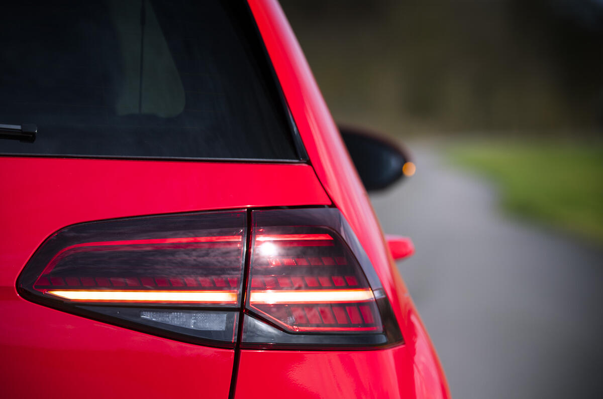 Volkswagen Golf GTI rear LED lights