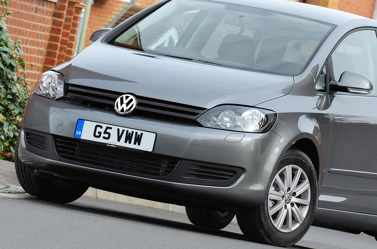 Facelifted Golf Plus gets the VW corporate nose Volkswagen Golf Plus front end
