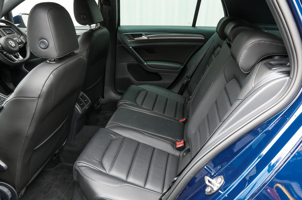 Volkswagen Golf rear seats