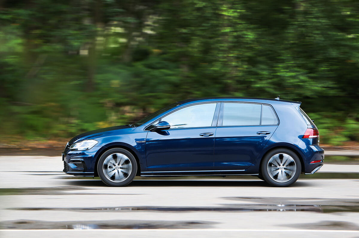 Volkswagen Golf side profile