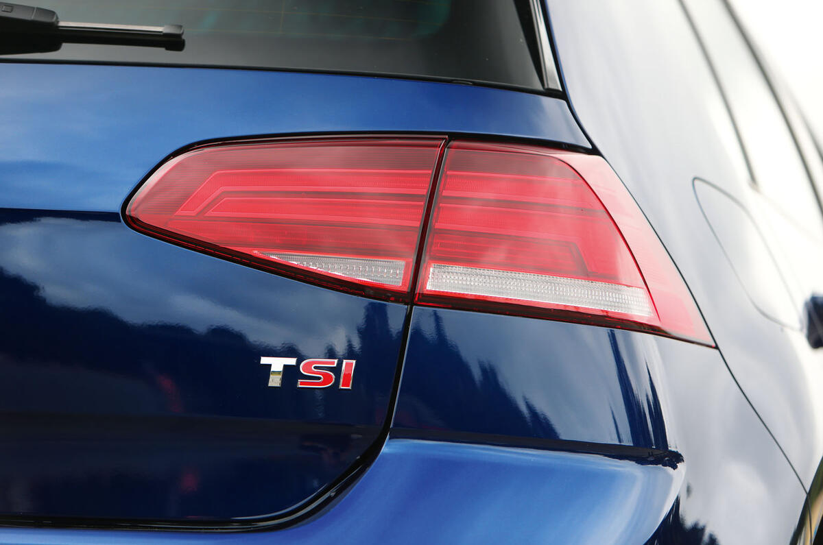 Volkswagen Golf TSI badging