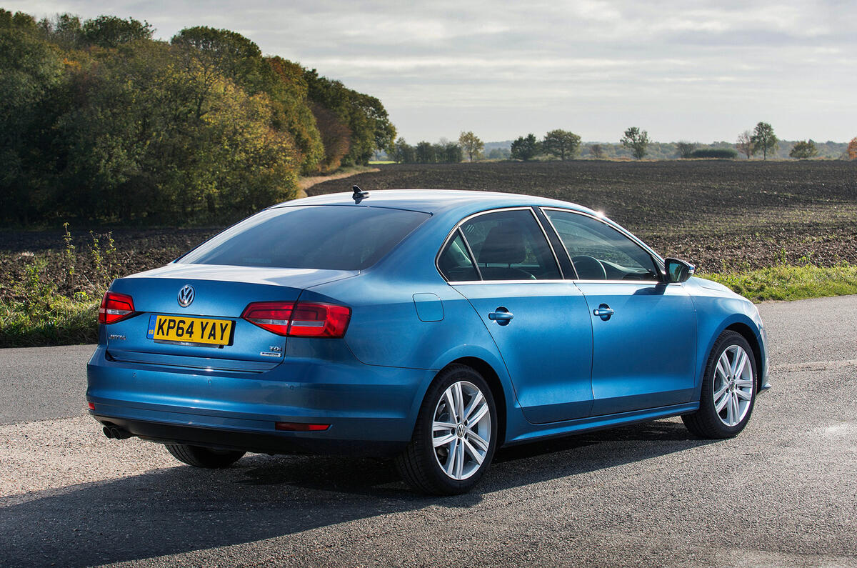 Volkswagen Jetta rear quarter