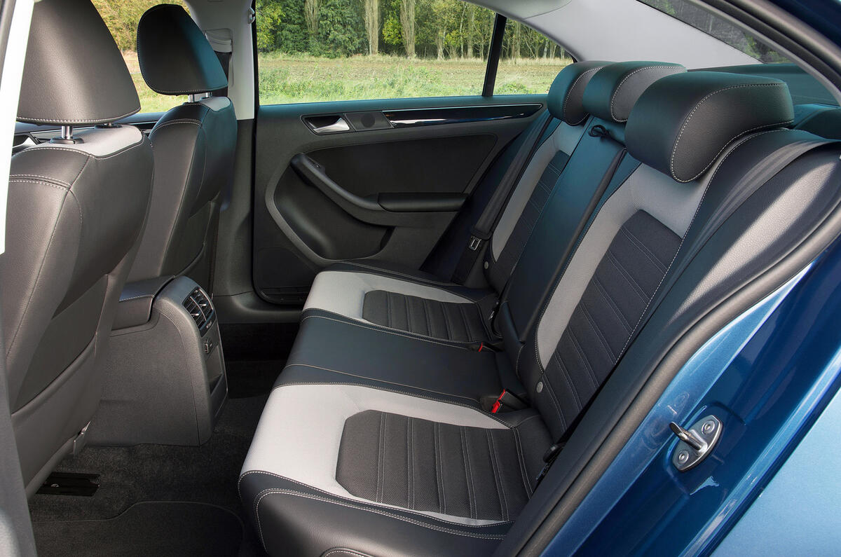 Volkswagen Jetta rear seats