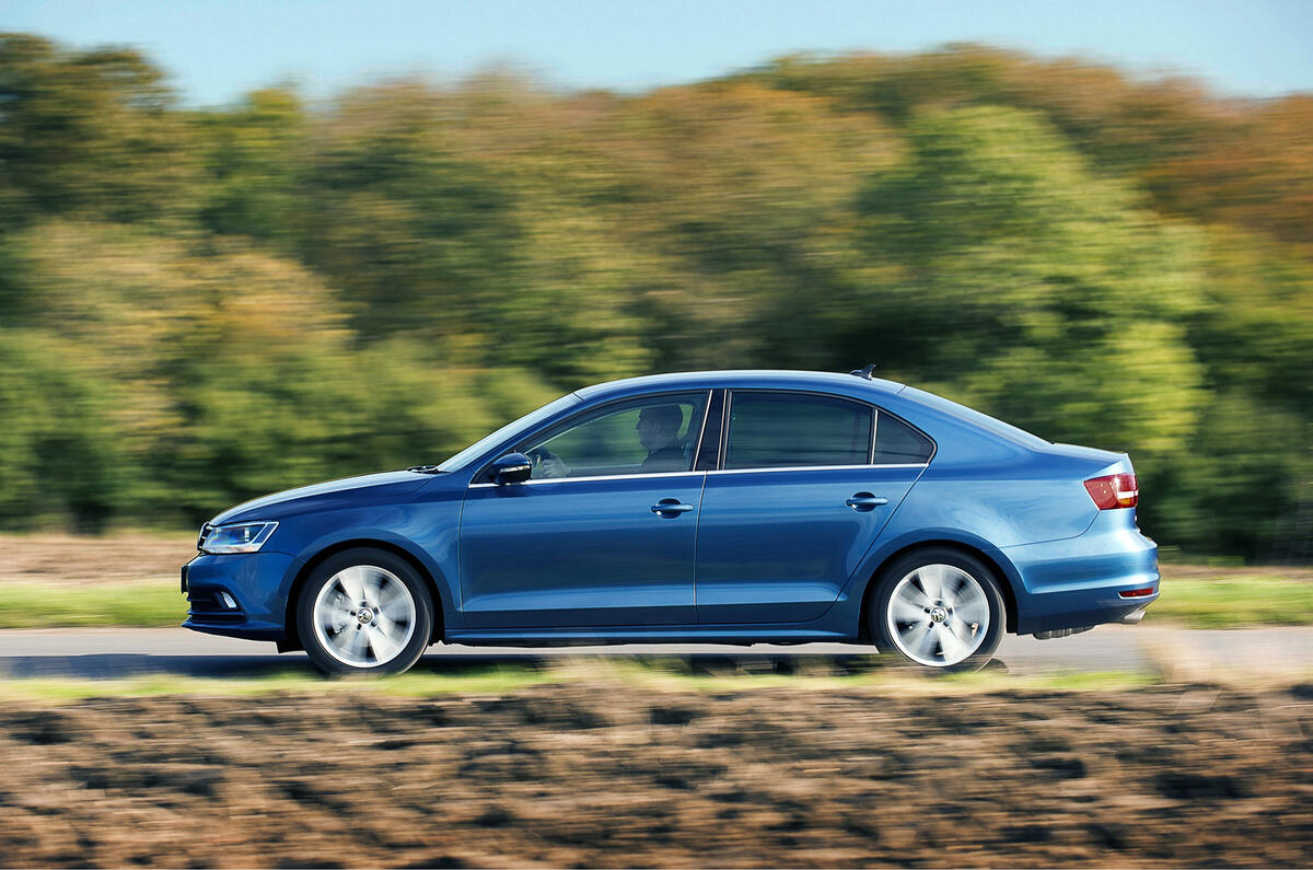 Volkswagen Jetta side profile