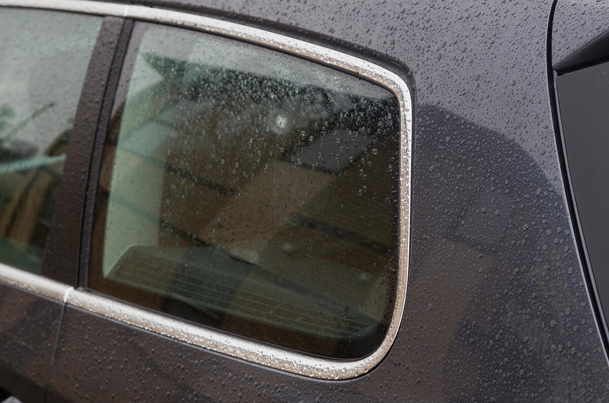 SE models and above get chrome window surrounds Volkswagen Passat chrome window surrounds
