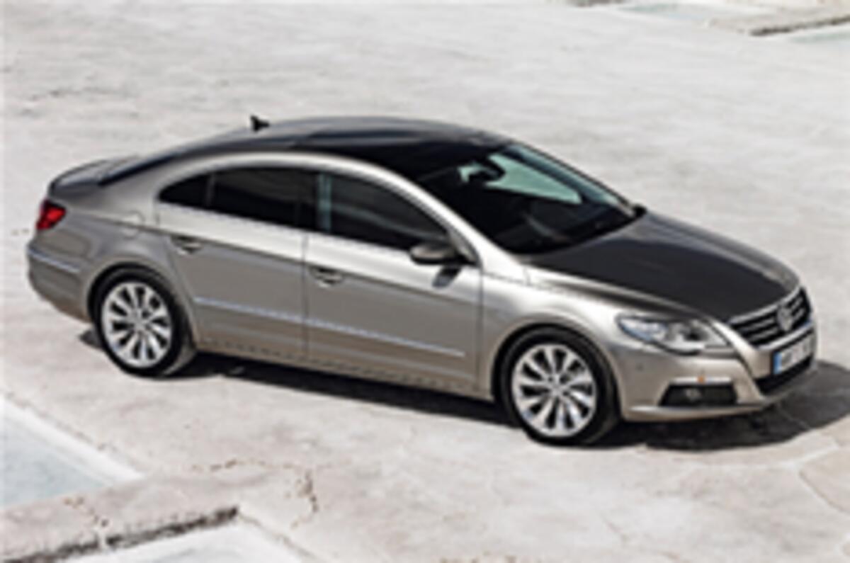 Covers off Volkswagen's new Passat CC