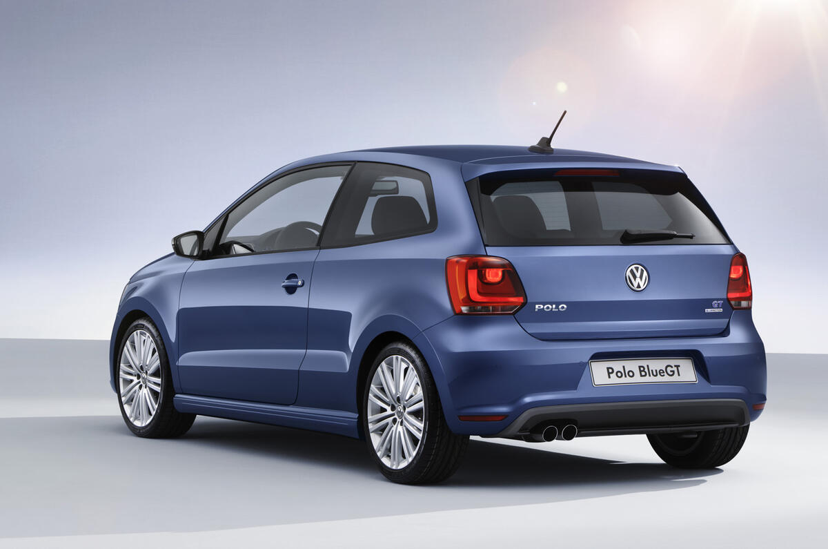 no title Geneva show: VW Polo Blue GT
