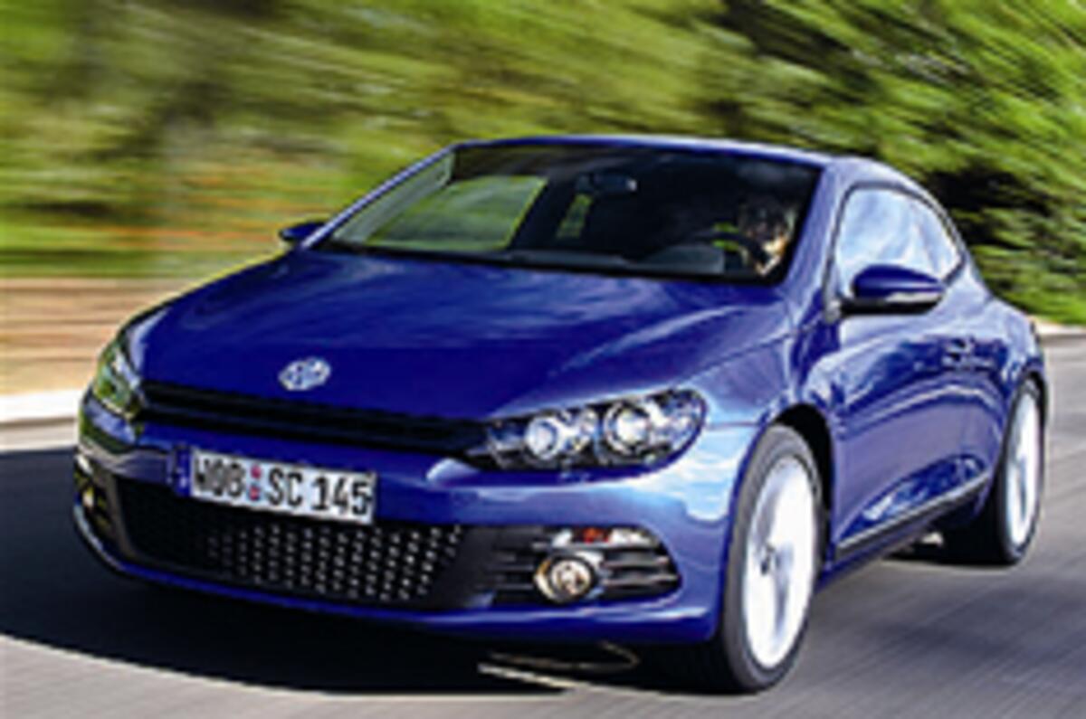 Volkswagen Scirocco: driven on the road