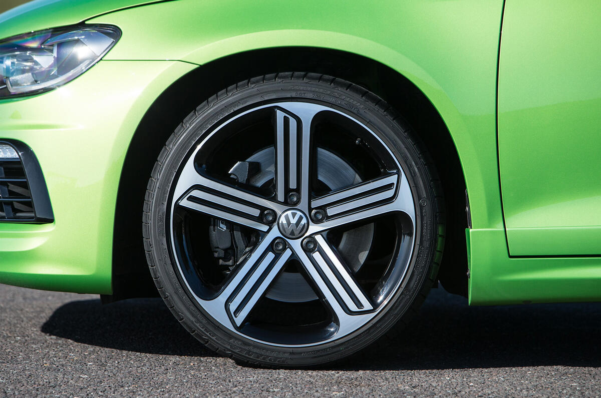 17in Volkswagen Scirocco R alloy wheels
